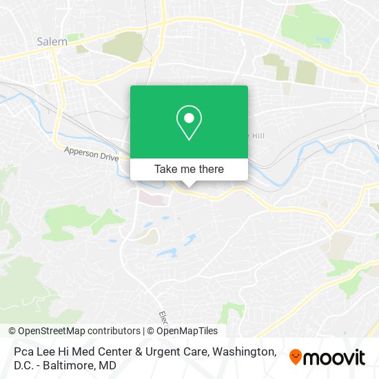 Pca Lee Hi Med Center & Urgent Care map