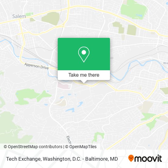 Tech Exchange map