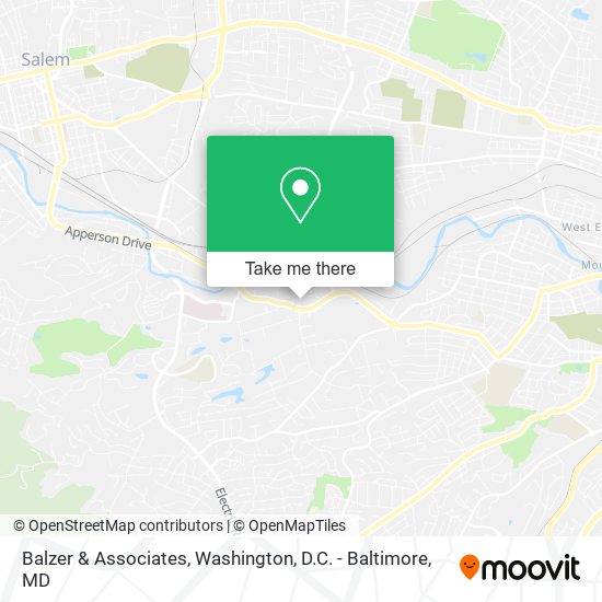 Balzer & Associates map