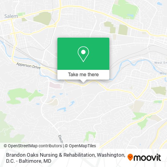 Brandon Oaks Nursing & Rehabilitation map