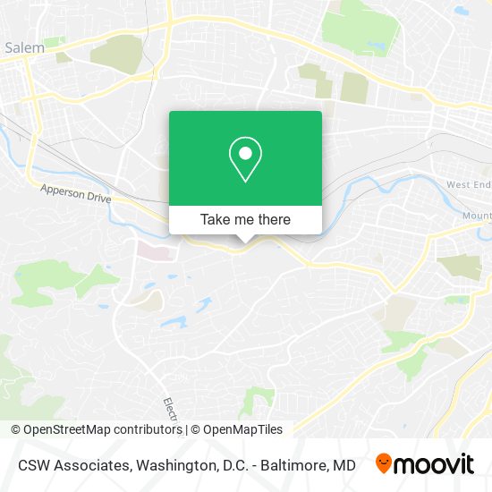 CSW Associates map