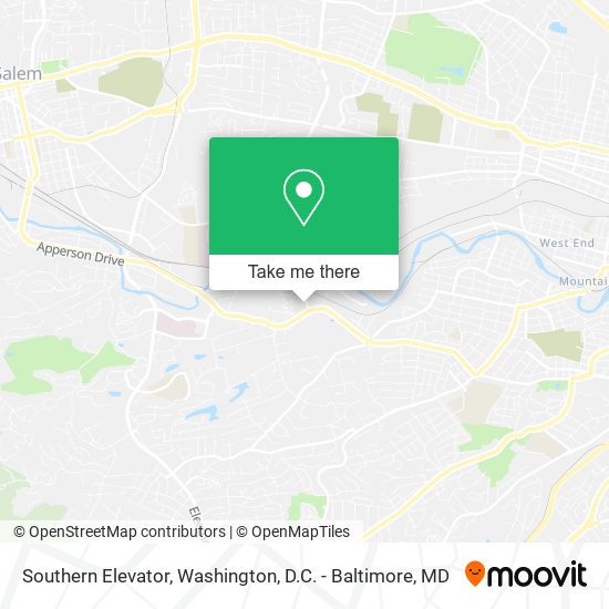 Southern Elevator map