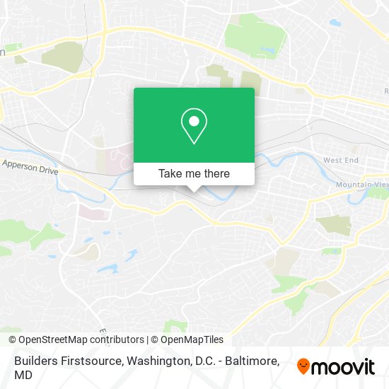 Builders Firstsource map