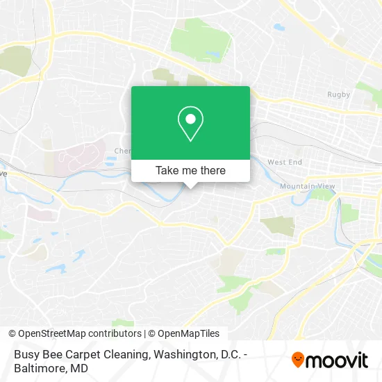 Mapa de Busy Bee Carpet Cleaning