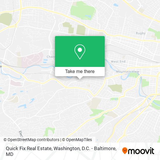 Quick Fix Real Estate map