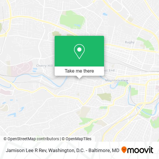 Jamison Lee R Rev map