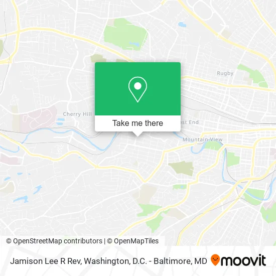 Mapa de Jamison Lee R Rev