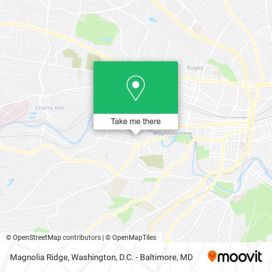 Magnolia Ridge map