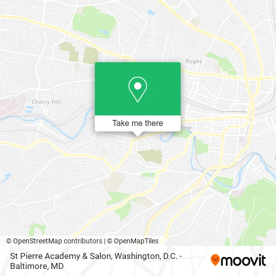 St Pierre Academy & Salon map