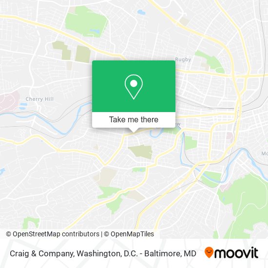 Craig & Company map
