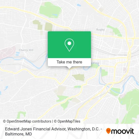 Edward Jones Financial Advisor map