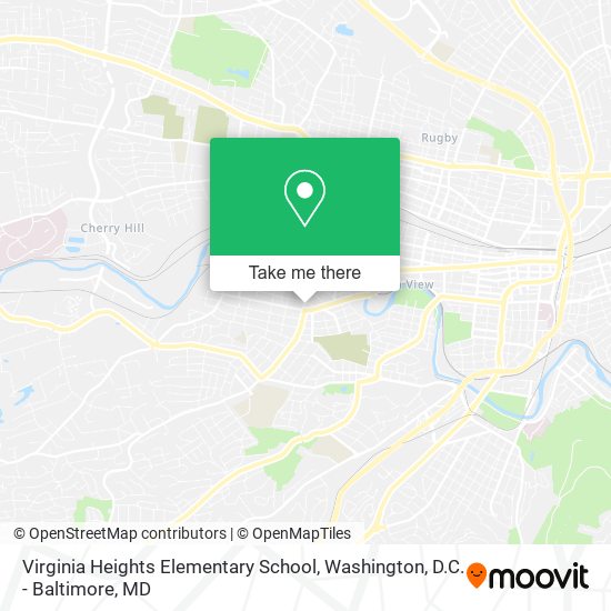 Mapa de Virginia Heights Elementary School