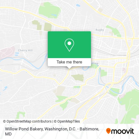 Mapa de Willow Pond Bakery