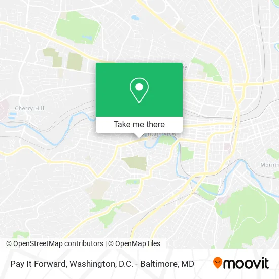 Mapa de Pay It Forward