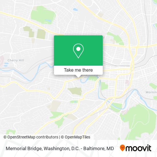 Memorial Bridge map