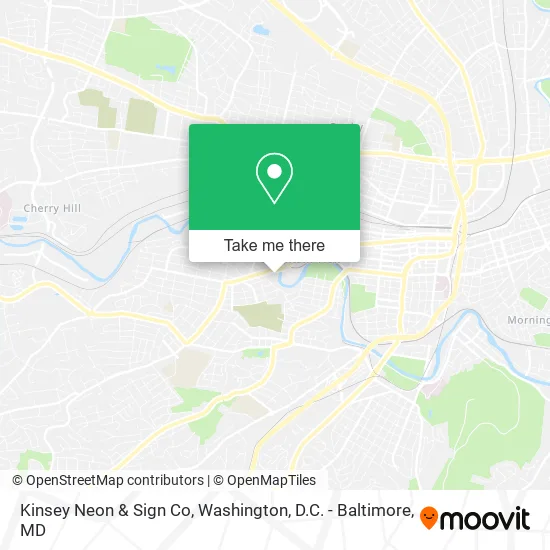 Mapa de Kinsey Neon & Sign Co