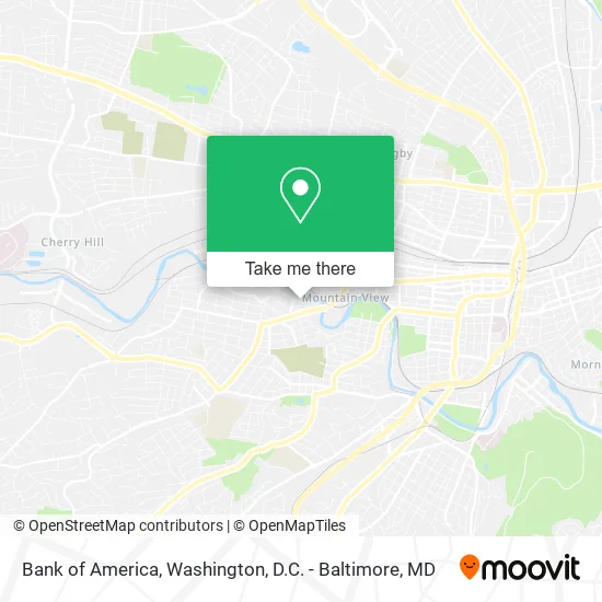 Mapa de Bank of America