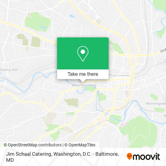 Mapa de Jim Schaal Catering