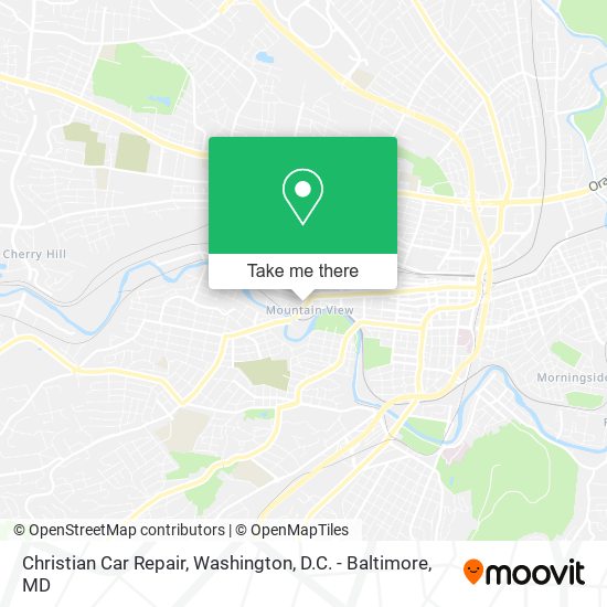 Christian Car Repair map