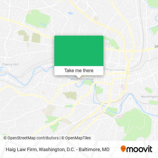 Haig Law Firm map
