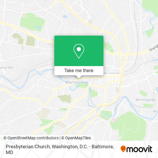 Presbyterian Church map