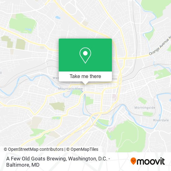 A Few Old Goats Brewing map