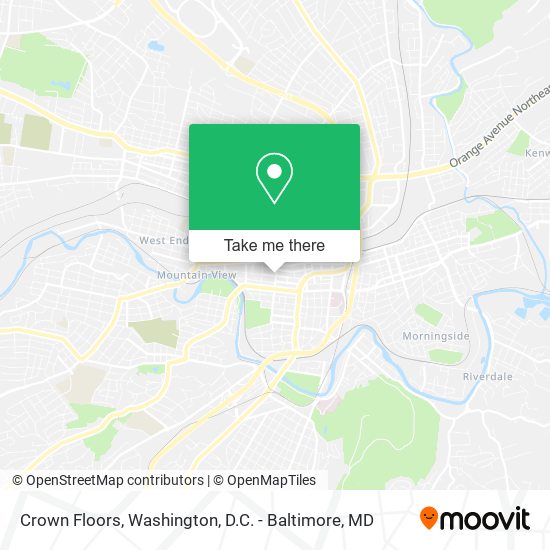 Crown Floors map