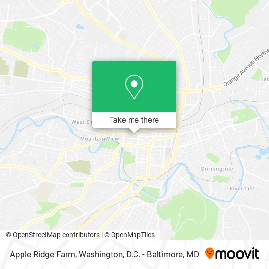 Apple Ridge Farm map