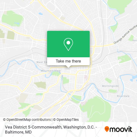 Mapa de Vea District 5-Commonwealth