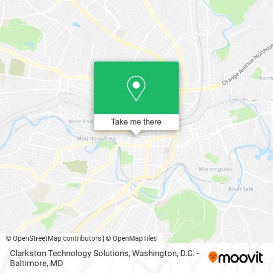 Mapa de Clarkston Technology Solutions