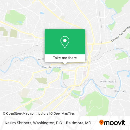 Mapa de Kazim Shriners