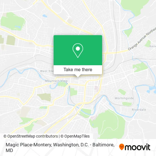 Magic Place-Montery map