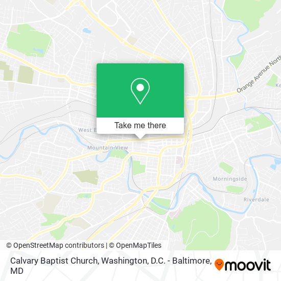 Mapa de Calvary Baptist Church