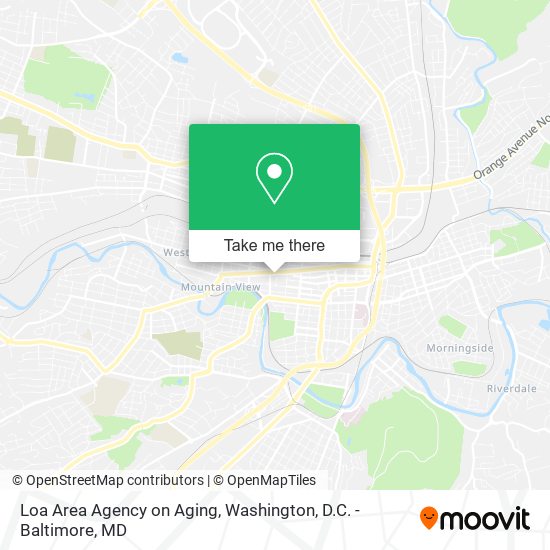 Mapa de Loa Area Agency on Aging