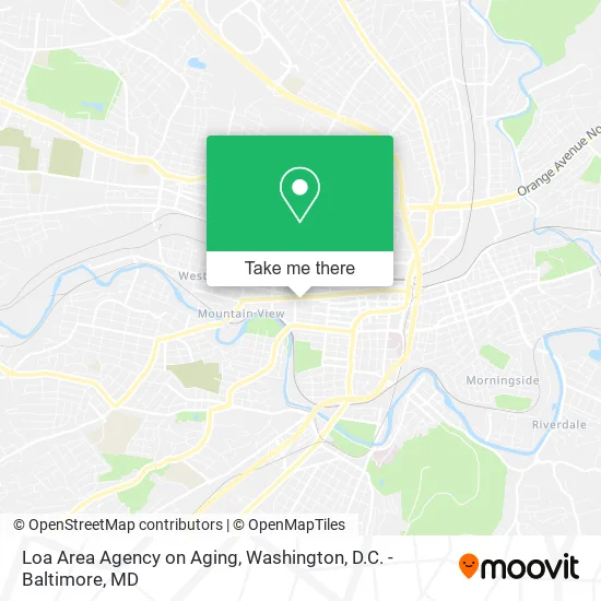 Mapa de Loa Area Agency on Aging