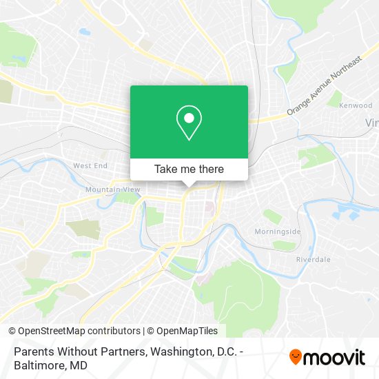 Mapa de Parents Without Partners