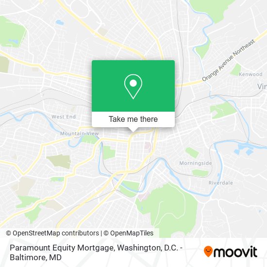 Paramount Equity Mortgage map