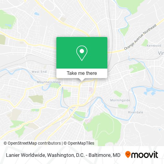 Lanier Worldwide map