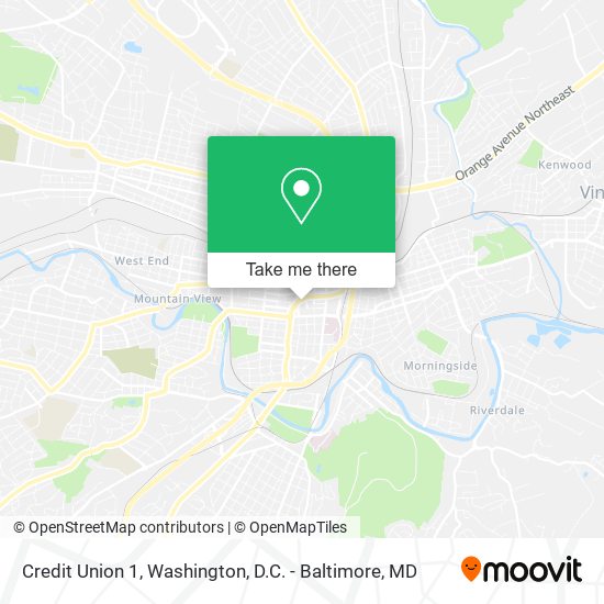 Credit Union 1 map