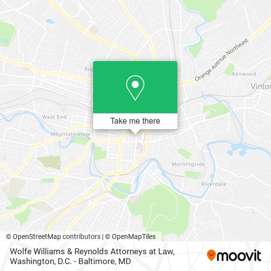 Mapa de Wolfe Williams & Reynolds Attorneys at Law