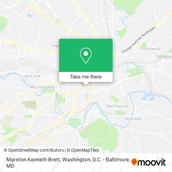 Marston Kenneth Brett map