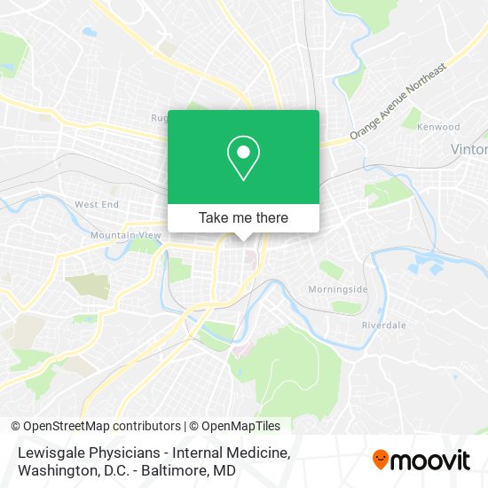 Mapa de Lewisgale Physicians - Internal Medicine