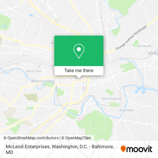 McLeod Enterprises map