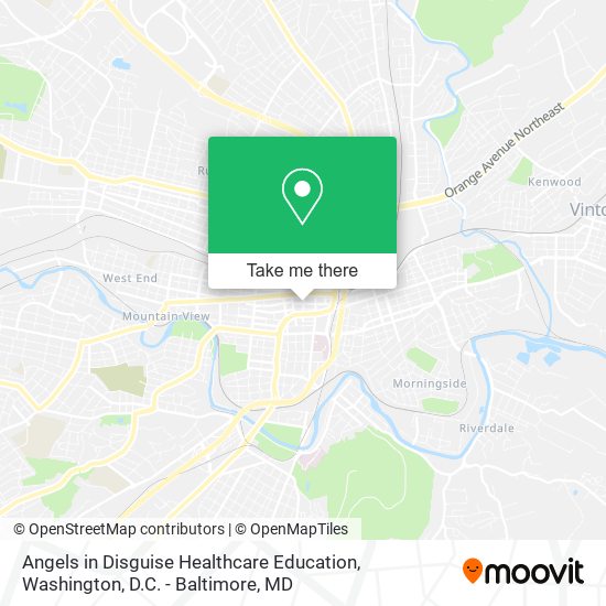 Mapa de Angels in Disguise Healthcare Education