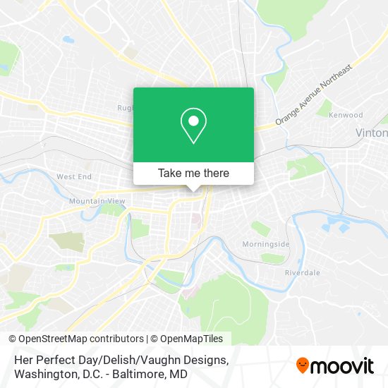 Mapa de Her Perfect Day / Delish / Vaughn Designs