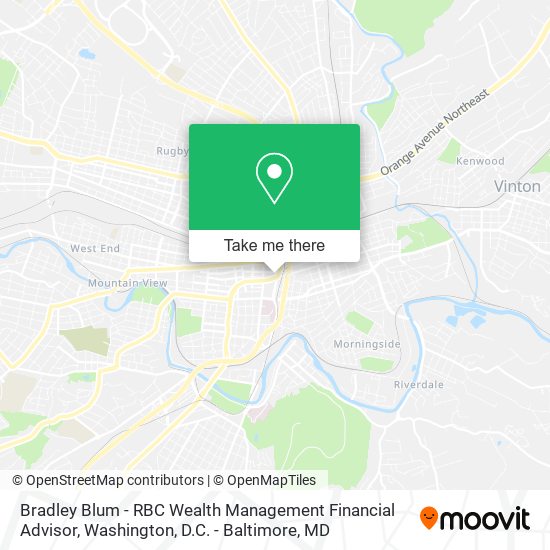 Bradley Blum - RBC Wealth Management Financial Advisor map