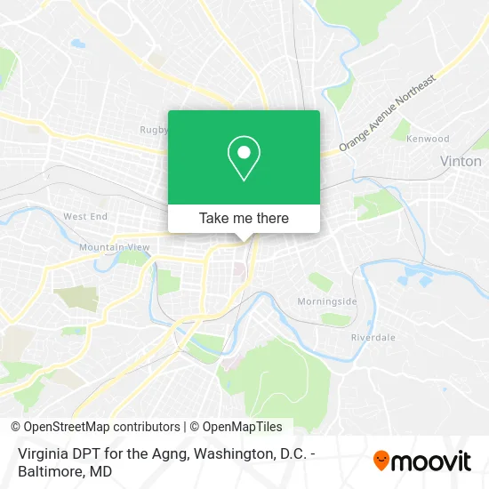Virginia DPT for the Agng map