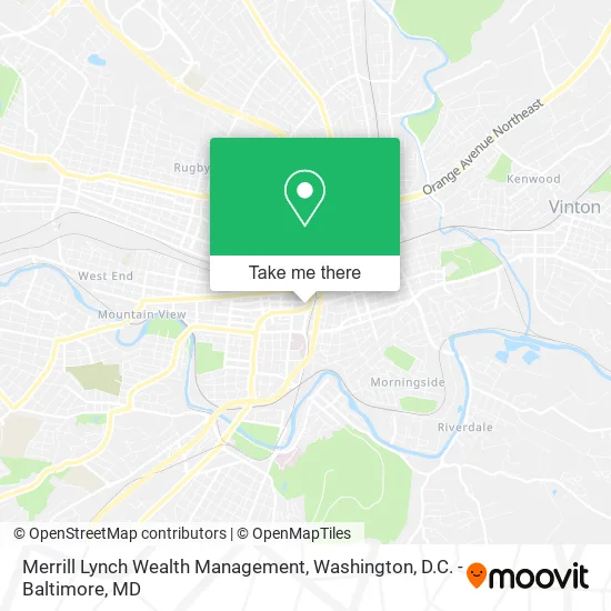 Merrill Lynch Wealth Management map