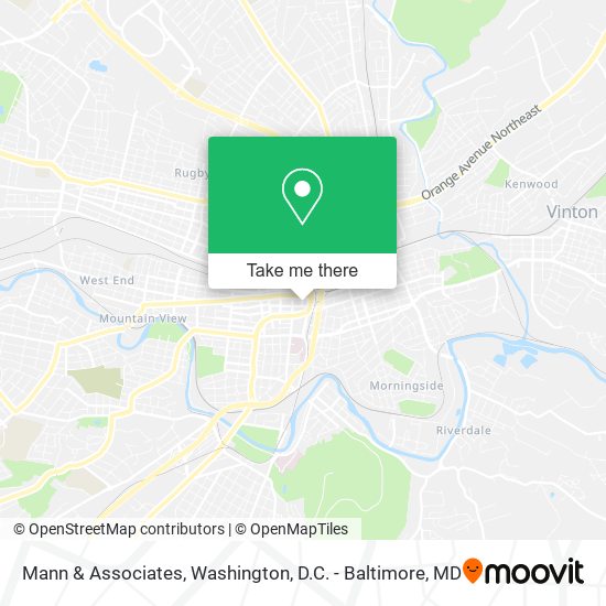 Mann & Associates map