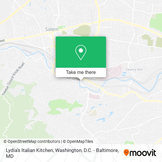 Lydia's Italian Kitchen map